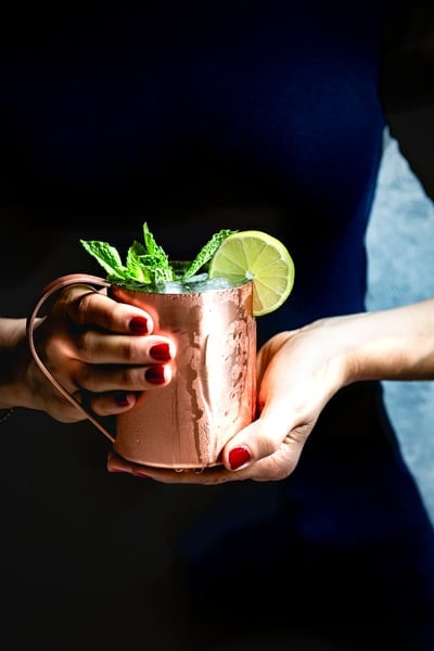 Kentucky Mule - for a easy super bowl cocktails recipe round up