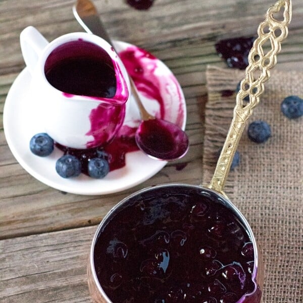 Homemade Blueberry Sauce Recipe