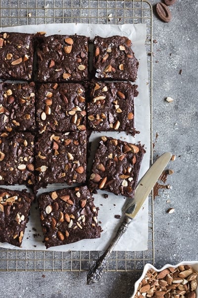 Spelt flour brownies for best super bowl desserts round up